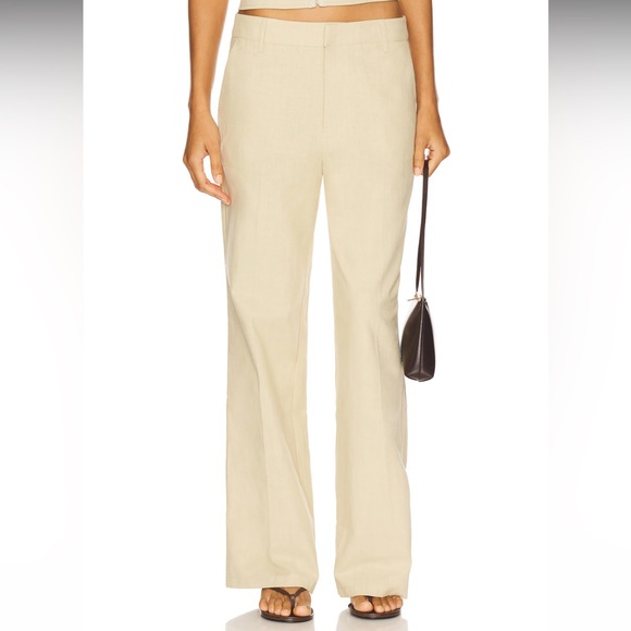 Lioness Elements Pant in Deep Wheat Straight Leg Cotton Size XS NEW NWT